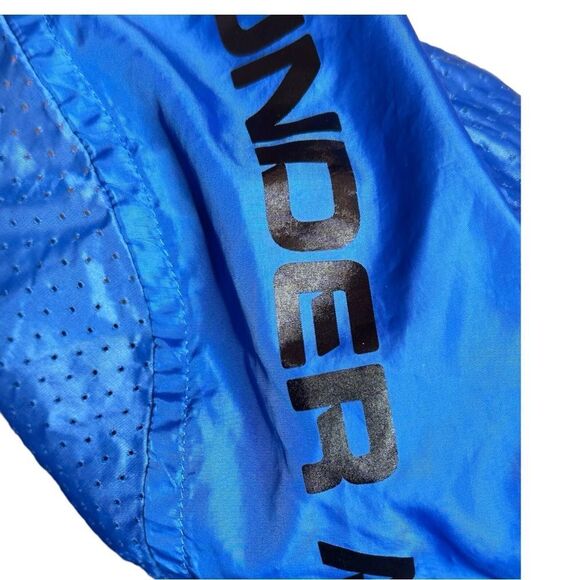 Under Armour windbreaker jacket size small blue white color block - Picture 6 of 8
